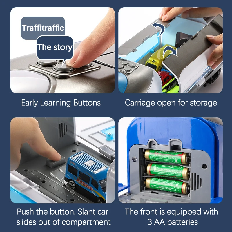 Высокоскоростной поезд игрушки Детская модель автомобиля сплав инерционный