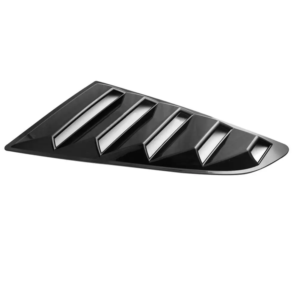 

2Pcs Car Auto Side Window Louvers Scoop Cover Vent for Ford Mustang 2015-2017