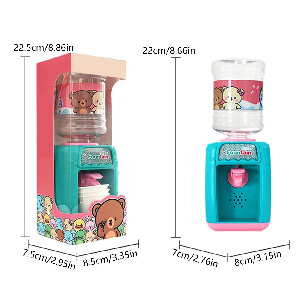 

Children Kitchen Pretend Toys Mini Water Dispenser Toy Simulation Appliance Toy Role Playing Kitchen Toys Drinking Toys For Kid