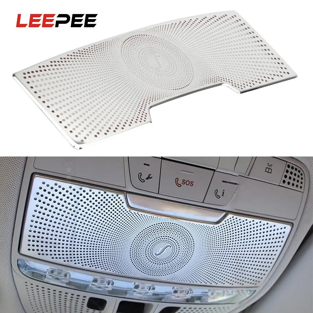 

Trim Decoration Strips Car Reading Light Cover Interior Mouldings Interior Roof Lamp Frames for Mercedes Benz C Class W205 GLC