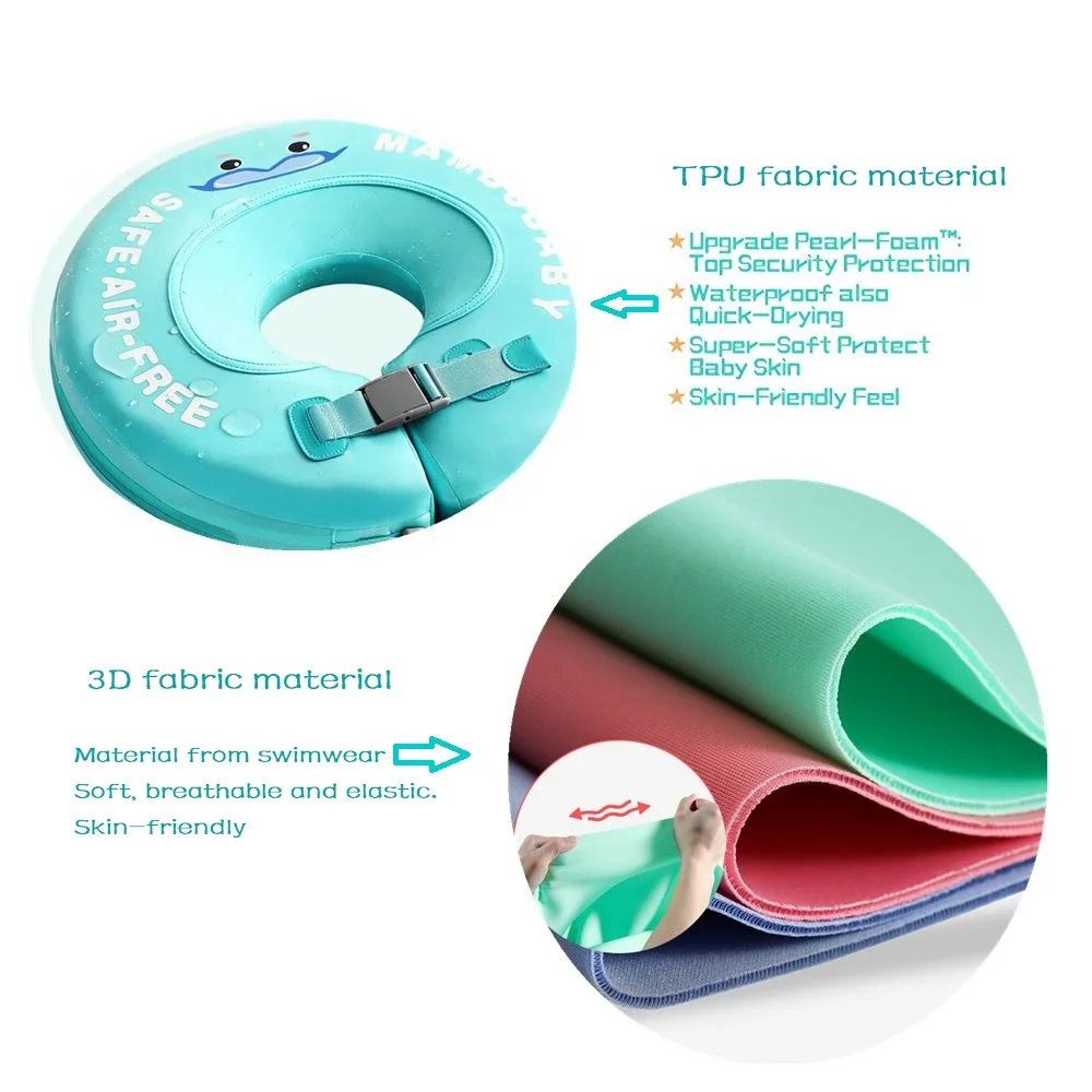 

Non-inflatable Baby Neck Swimming Ring Floating Swim Floats Swimming Pool oy For Bathtub Accessories and Swim Trainer