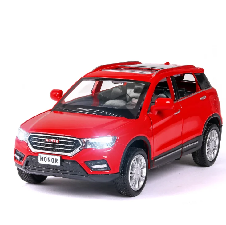 Модель автомобиля из металлического сплава HAVAL H6 в масштабе 1/32 миниатюрная