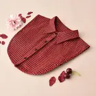 29 стилей женские съемный ложный воротник, плотная ткань, Цвет в ретро-стиле, в мелкую клетку, с открытой спиной шифон рубашка блузка регулировки аксессуары для одежды