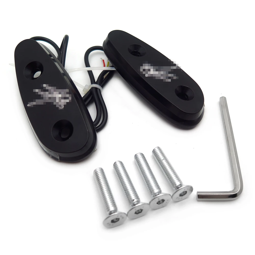 Бесплатная доставка Мотоцикл Запчасти светодиодный сигнал зеркало блокировать