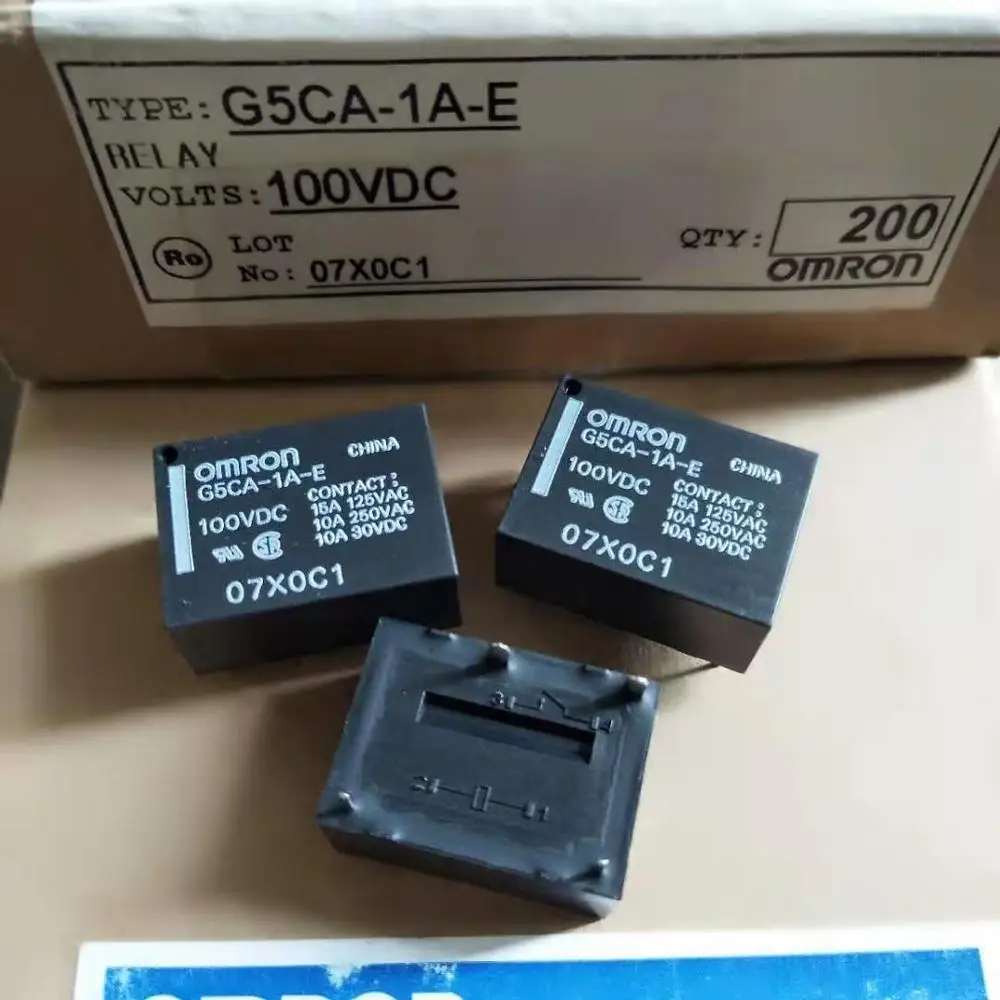 G5CA-1A-12VDC G5CA-1A-24VDC G5CA-1A-E-24VDC G5CA-1A-E-100VDC 10A 250VA 4 контакта | Обустройство дома