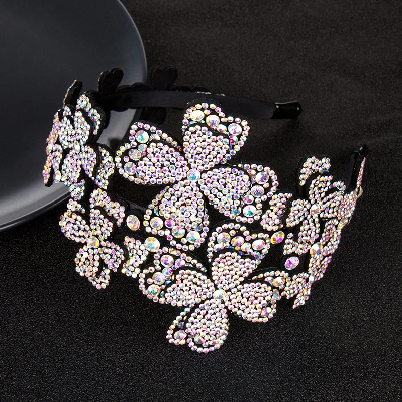

hair elastic accessories for women head bands scrunchies bands headbands Flower hair gum band tooth hair accessories wholesale