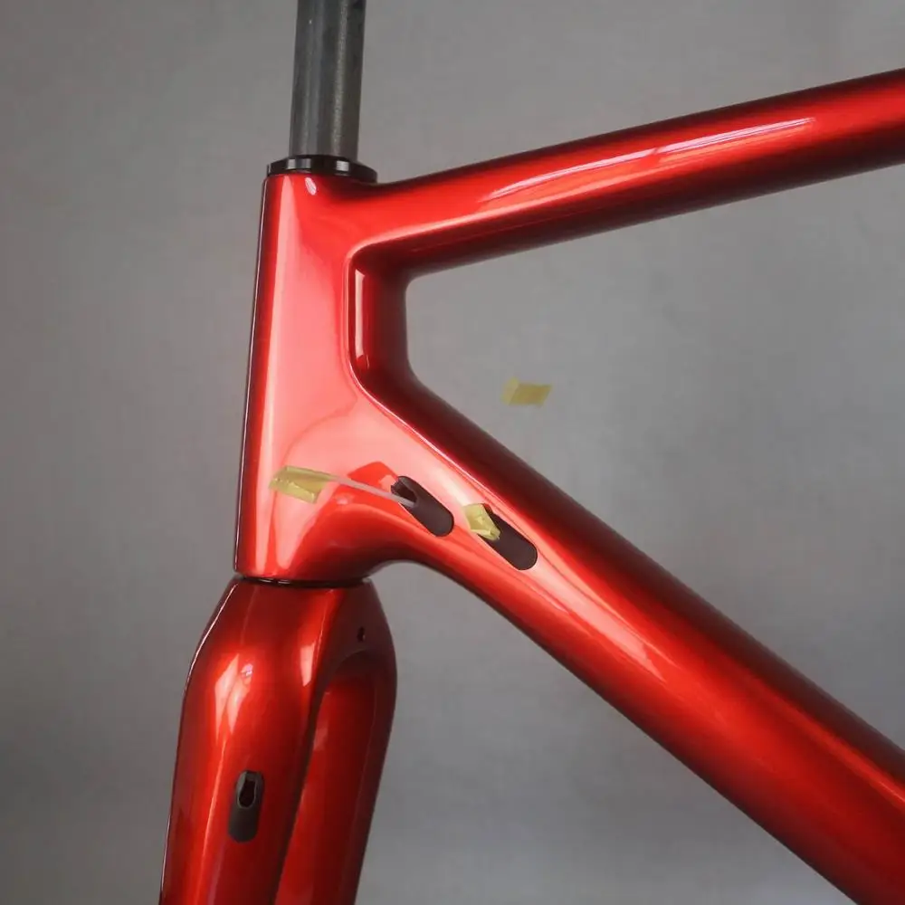 Новейший велосипед из углеродного волокна Toray гравийная рама GR029 металлического