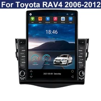 9 7 octa core tesla style vertical screen android 11 car gps stereo multimedia for toyota rav4 vanguard 2006 2012