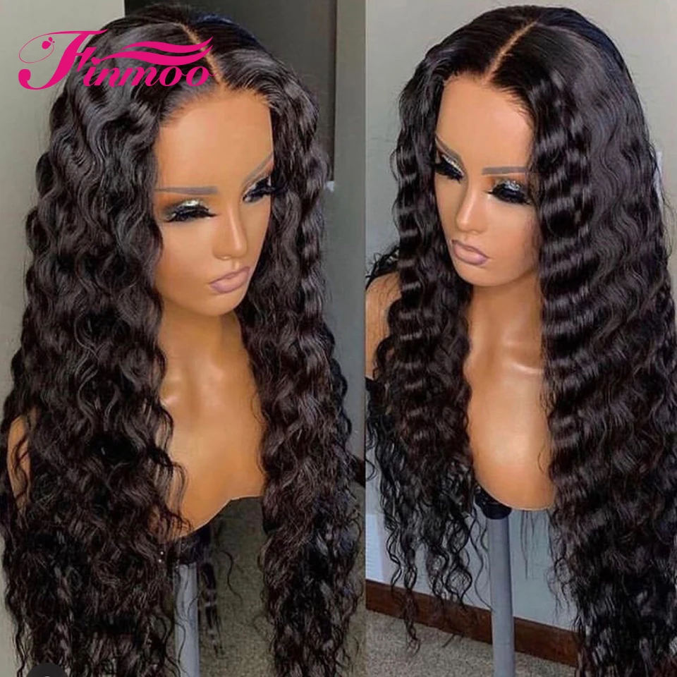 Парик с глубокой волной человеческие волосы парики детскими волосами