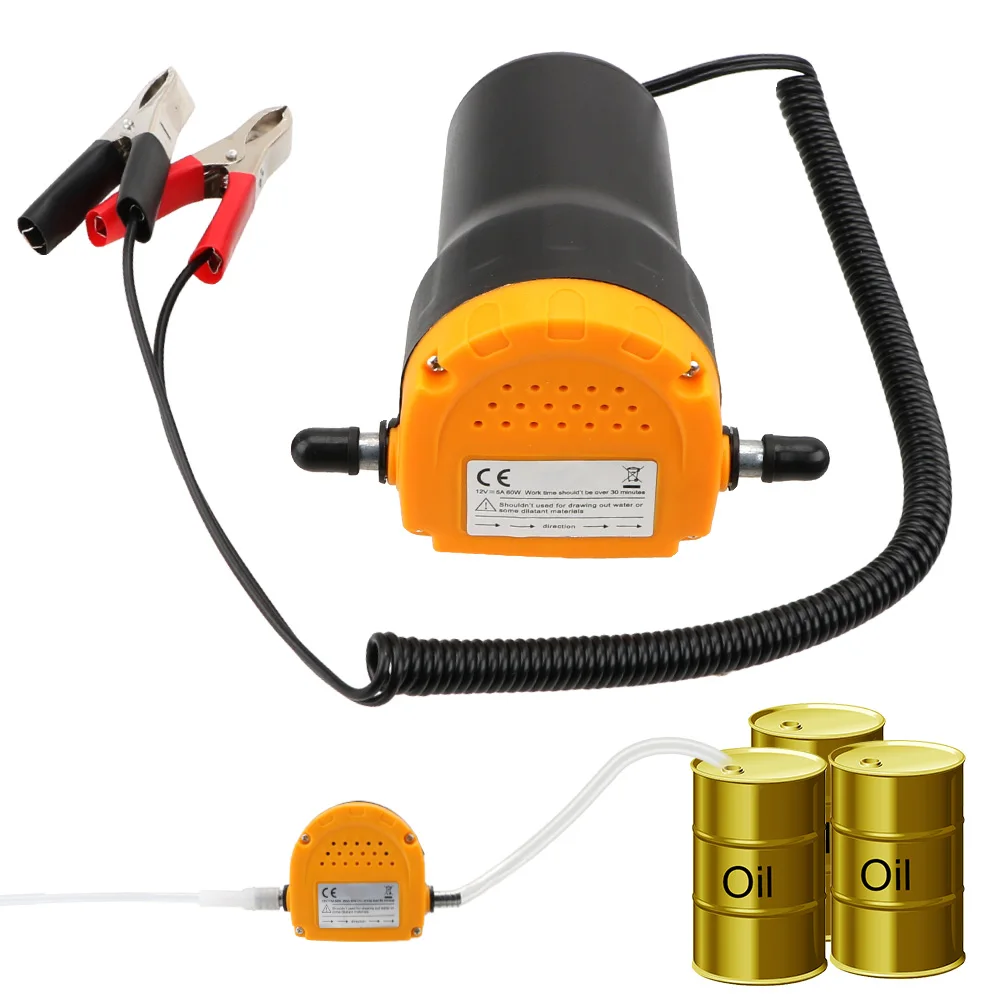 

Электрический автоматический насос LEEPEE для перекачки топлива, 12 В, 60 Вт, всасывающий насос для перекачки жидкости и масла, экстрактор