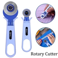1pc 45mm 28mm circular fixed rotary cutter blade fabric patchwork leather crafts sewing tool blue convenient cutting machine
