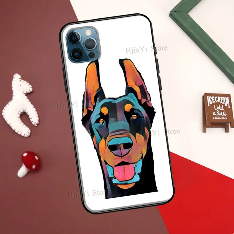 Чехол Doberman для iPhone XR X XS Max SE 2020 6S 8 7 Plus чехол 13 12 mini 11 Pro | Мобильные телефоны и