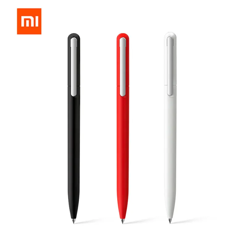 3 шт. оригинальная гелевая ручка Xiaomi Mijia Pinluo 0 5 мм для подписи гладкая Заправка