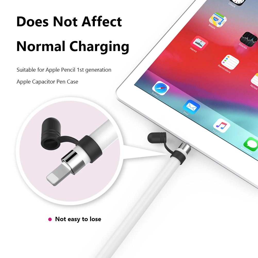 3 шт. Apple Pencil 1-го поколения чехол держатель крышки наконечник адаптер для зарядки