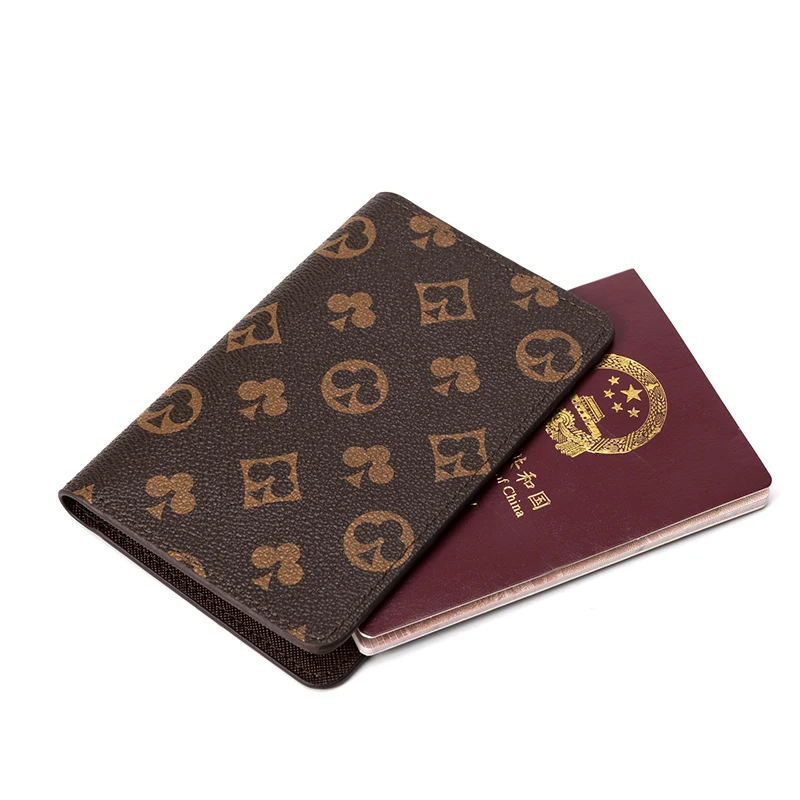 

Luxury Passport Cover Card Holder Women's Coin Bag Mini Coin Purse Bag Handbag Key Card Bag Wild Zipper Small Bag for women