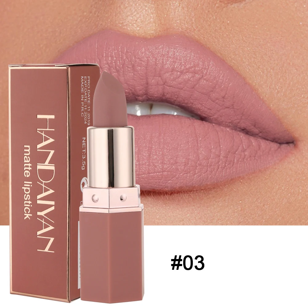 1 шт. матовая помада водостойкая стойкая антипригарная тинт для красных губ