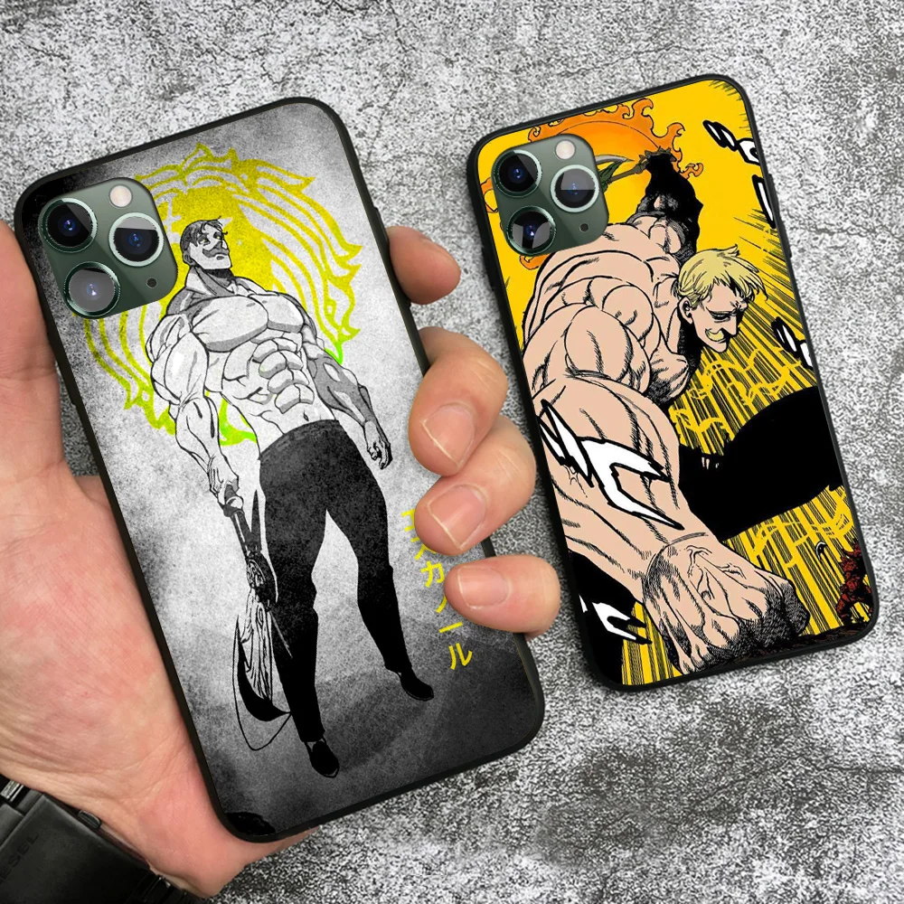 Чехол для телефона Escanor Nanatsu no Taizai Семь смертных грехов мягкий чехол iPhone 6 6s 7 8 Plus X XR