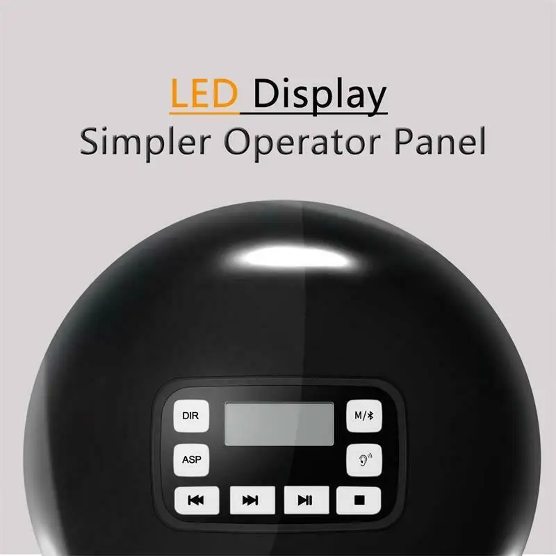 HOTT CD711T перезаряжаемый Bluetooth портативный MP3 CD плеер для дома путешествия и