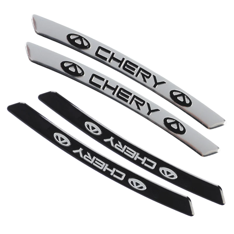 4X Aluminium Alloy Car Badge Wheel Stickers Auto Decoration Accessories For Chery Fulwin QQ Tiggo 7 3 5 T11 A1 A3 A5 Amulet - купить по