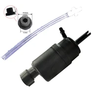 car windshield replacement cleaning pump refit scrubber motor 24v with plastic pipe and rubber gasket the small hole