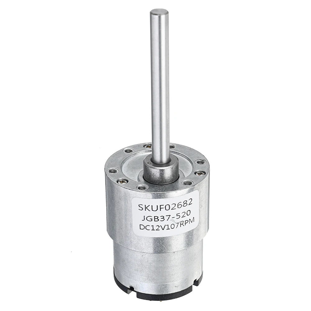 JGB37 520 DC 12V микро редуктор 50 мм расширенный вал редуктора|Двигатель постоянного