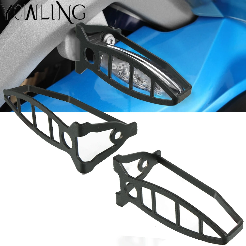 

For BMW R1250GS R1200GS LC Adv F750GS F800GS Adventure Motorcycle Front Signal Lights Protection Shields Light Turn Signal Cover