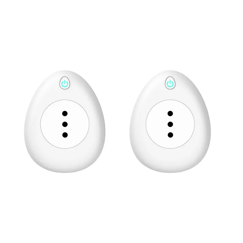 Smart Chile Plug Италия Wi-Fi розетка CL power Energy Monitor Голосовое управление Alexa Google Home Tuya умная жизнь с 2,1 в USB - Тип: 2 pack