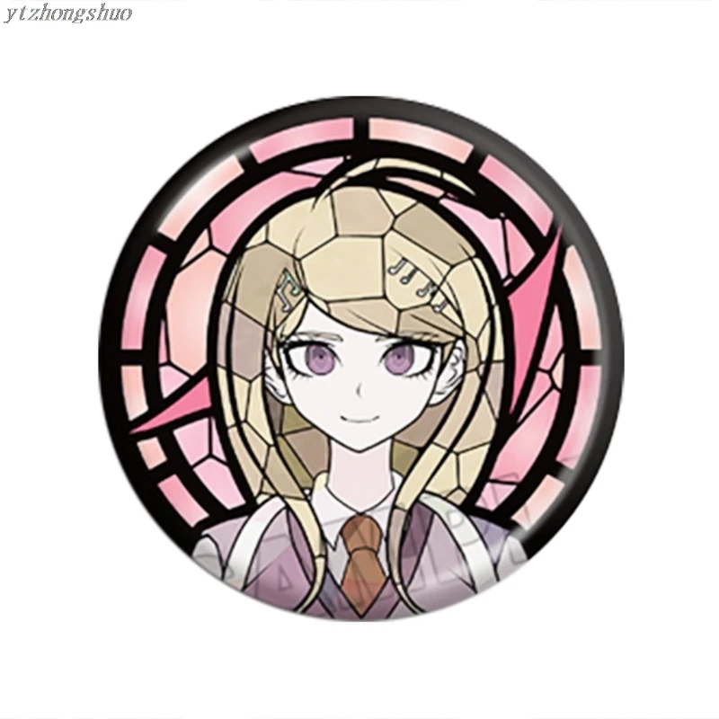 Значки Danganronpa Happy monokuma Naegi Makoto Kirigiri Kyouko 1 шт. 58 мм | Украшения и аксессуары