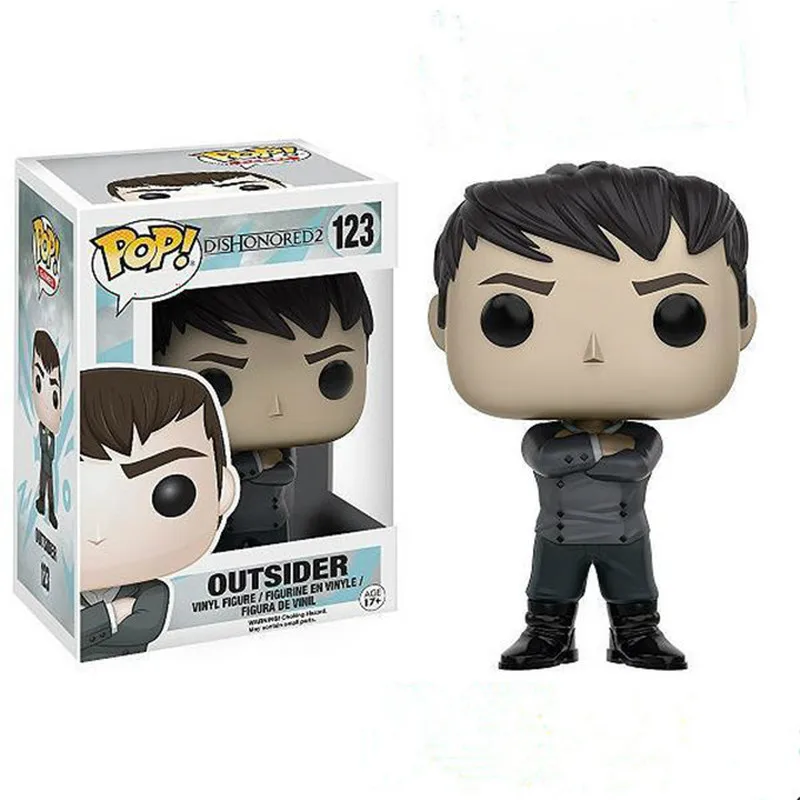 FUNKO POP Fallout волт-бой лабиринт Джарет Dishonored: гибель Outsider фигурки модель куклы игрушки на день рождения подарки