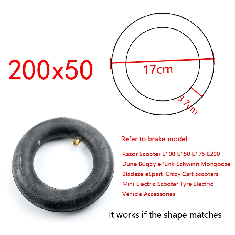 6intch 6x1 1/4 6x2 8 intch 200x45 200x50 8x1 5x2 1/2x2 innter изогнутая труба valvetire колеса электрический