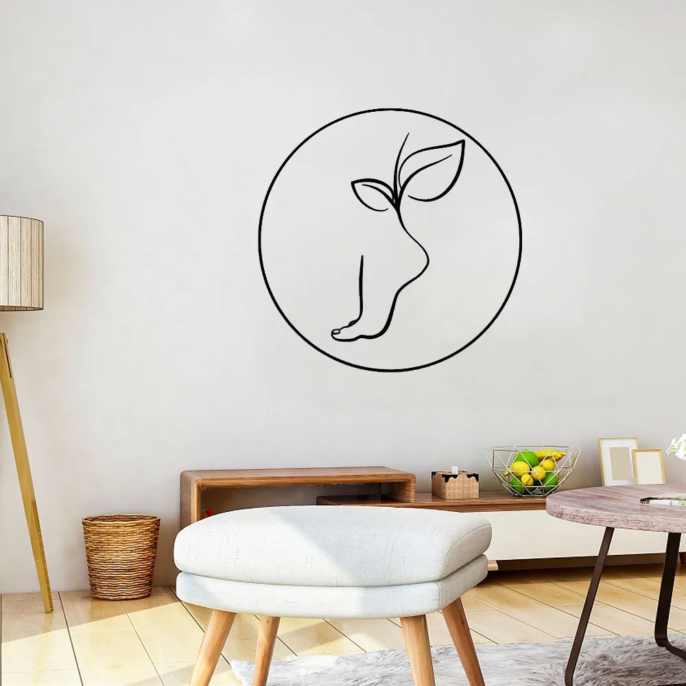 Наклейка на стену для педикюра или | Дом и сад