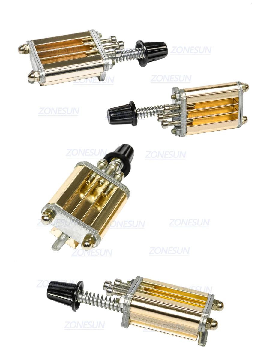 ZONESUN держатель формы ленточный принтер DY8 HP241 устройство кодирования тепловая головка штамповки принтер Термоблок принтер письмо высечки