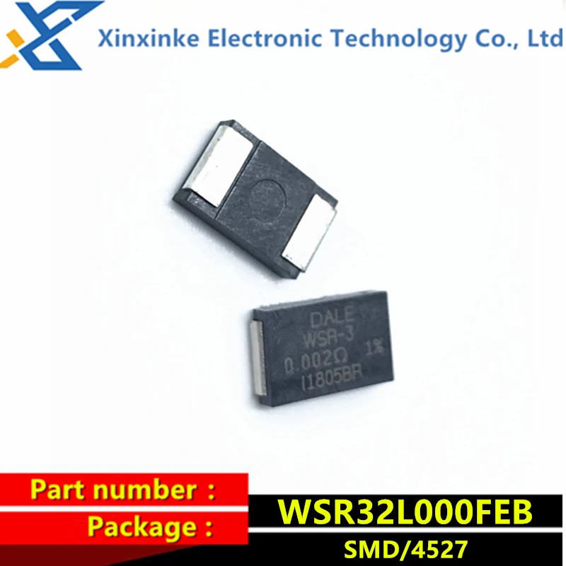 Высокоточный Силовой Резистор WSR32L000FEB WSR-3 0.002R 1% 3W 4527 новый оригинальный подлинный