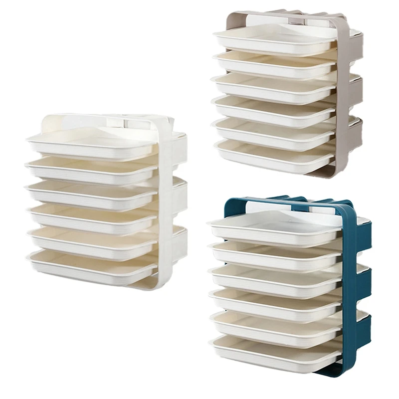 

Настенный Кухня гарниров лоток Портативный прямоугольная тарелка лоток мульти-Слои стеллаж для хранения Домашний поднос