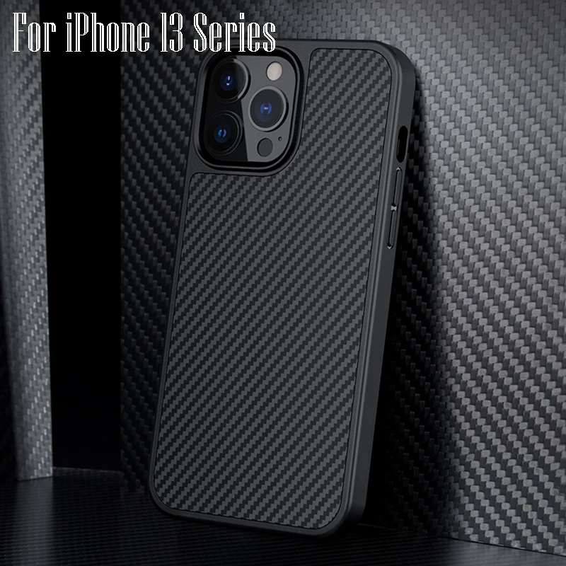 

Ultra-thin Light Protective Back Cover for Iphone 13 Series Carbon Fiber Phone Case Fundas for Iphone 13mini 13 13pro 13promax