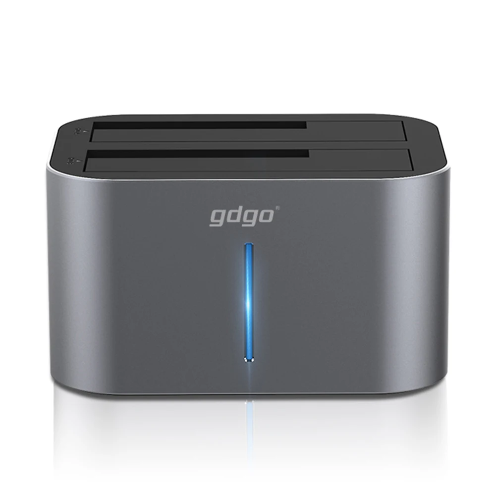 2 53 5 inch hdd ssd dual bay sata to usb3 0 chassis base sata hdd external hard drive docking station usb 3 0 hard drive free global shipping