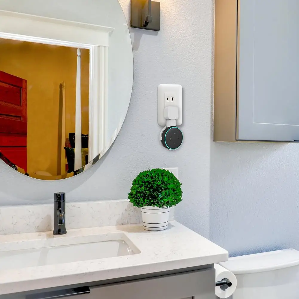 Горячая распродажа! На выходе настенное крепление Стойка вешалка для Alexa Echo Dot 3rd