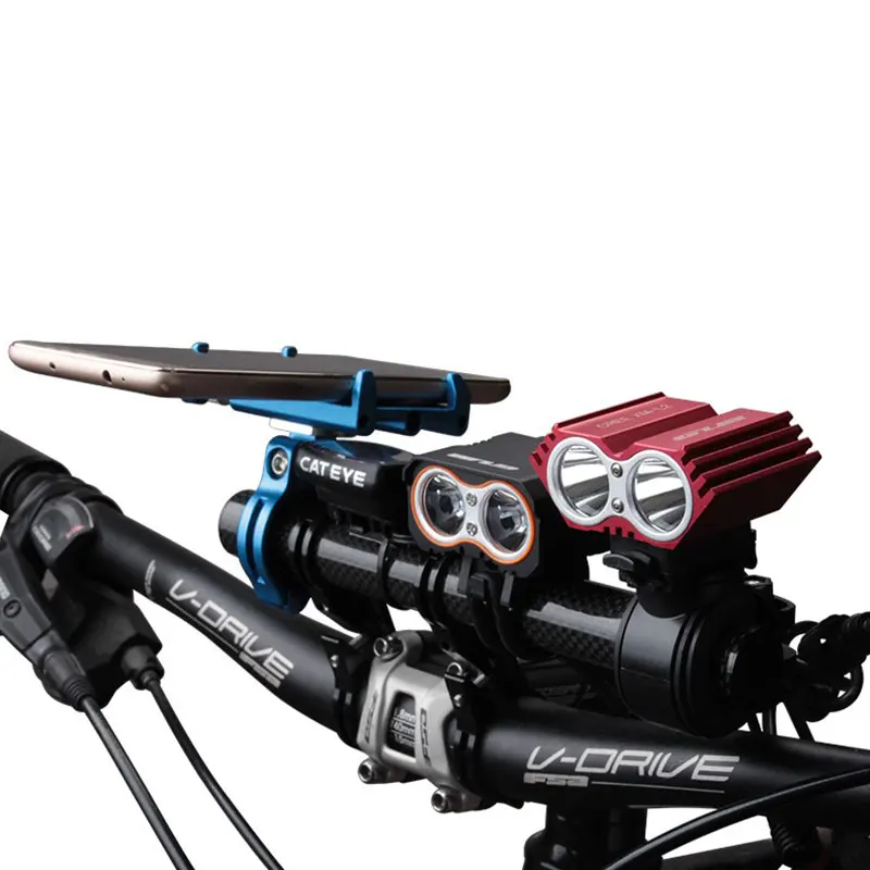 bicycle handlebar bracket 20cm gub g202 bike handlebar extender bell extension lamp holder cycle computer mount phone accessorie free global shipping