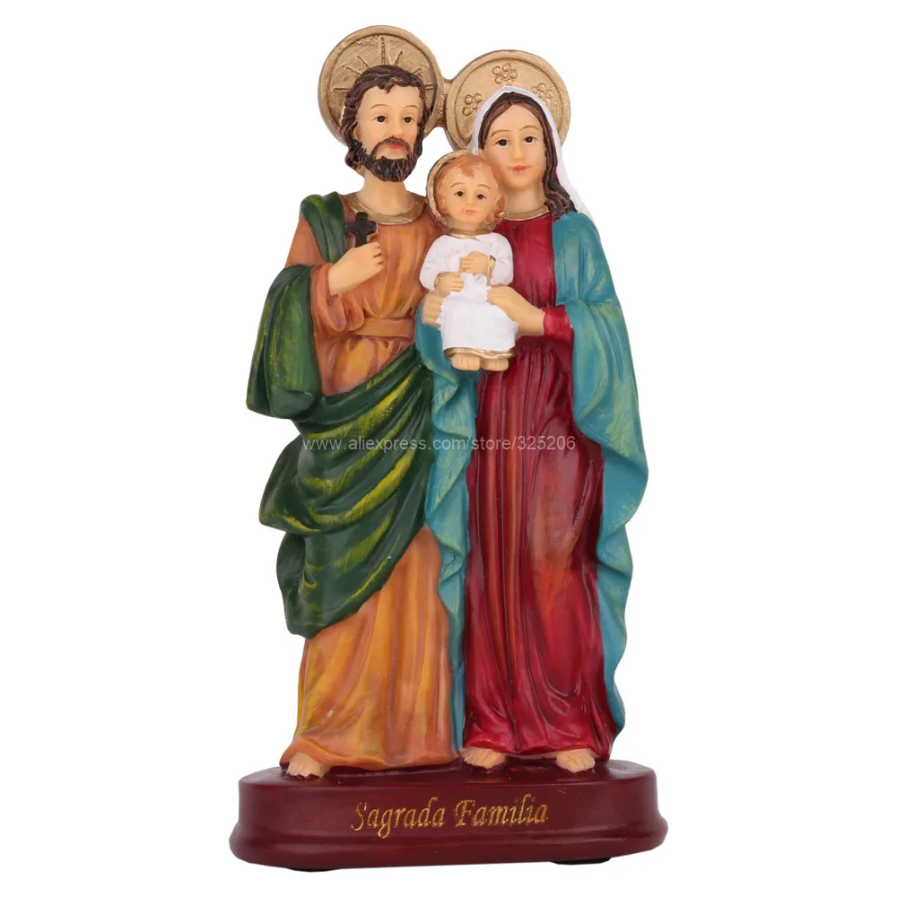 

Catholic Holy Family Statue Figure Holy Figurine 13.5cm 5.3inch NEW