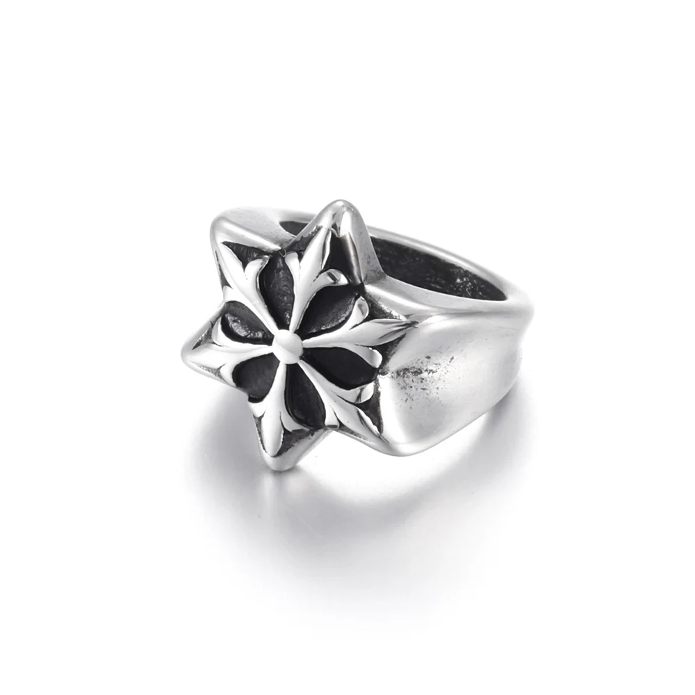 

Stainless Steel Snowflake Bead Polished 8mm Large Hole Metal Beads Slide Charms for DIY Bracelet Jewelry Making Accessories