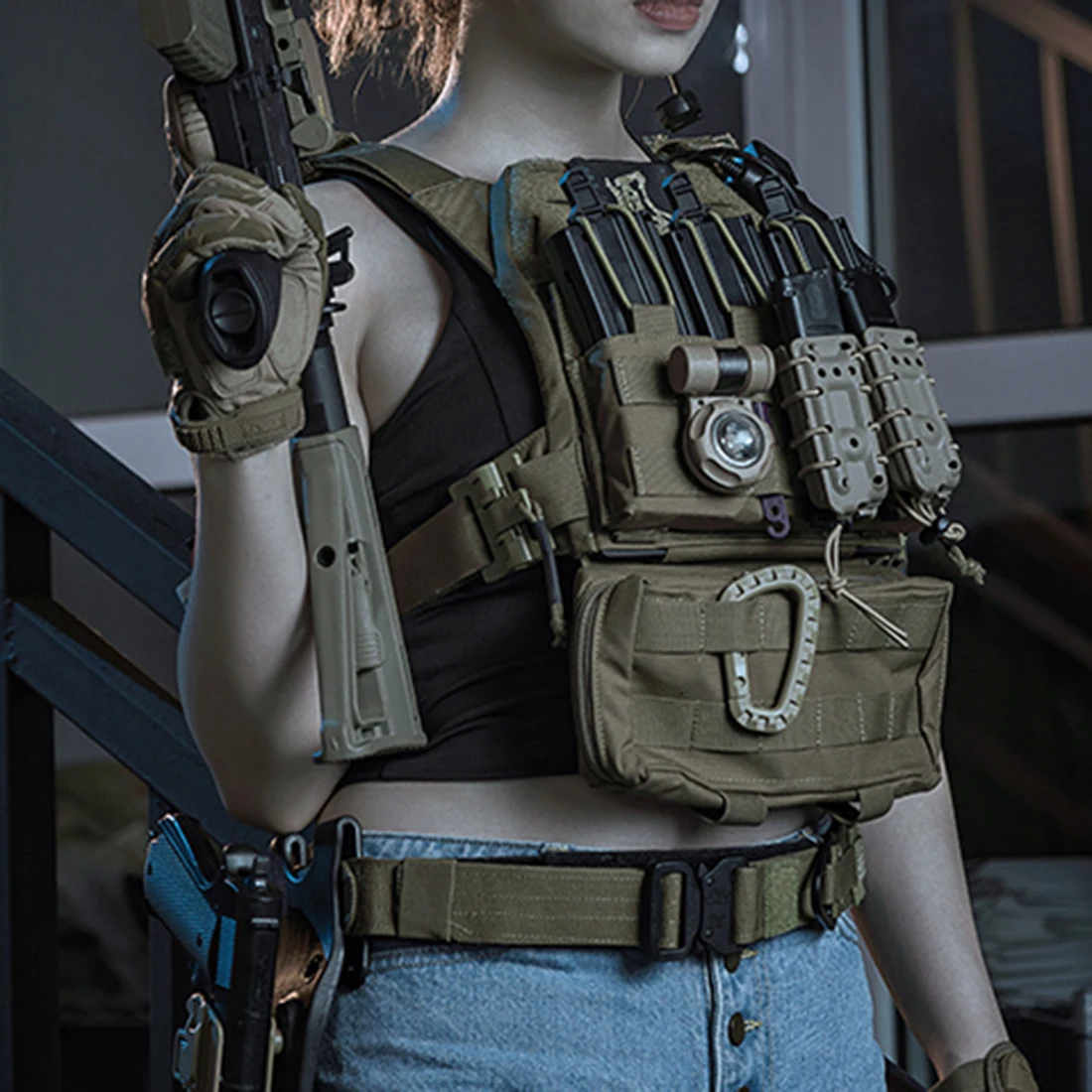 Ультралегкий жилет PHOENIX TDBS с системой Molle военный защитный тактический MCBK |