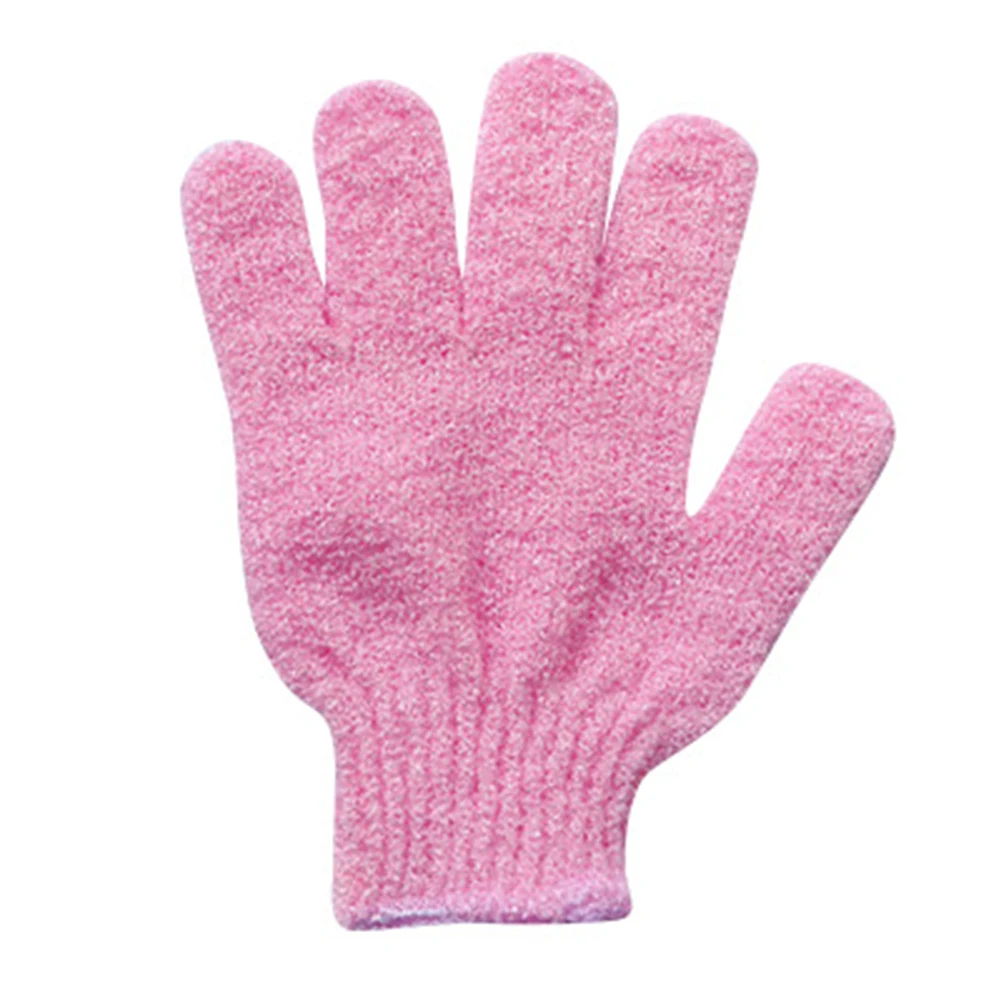 

1Pc Shower Bath Exfoliating Wash Skin Spa Massage Scrub Body Scrubber Bath Gloves Foam Bath Scrubber Fine Glove Shower Gloves