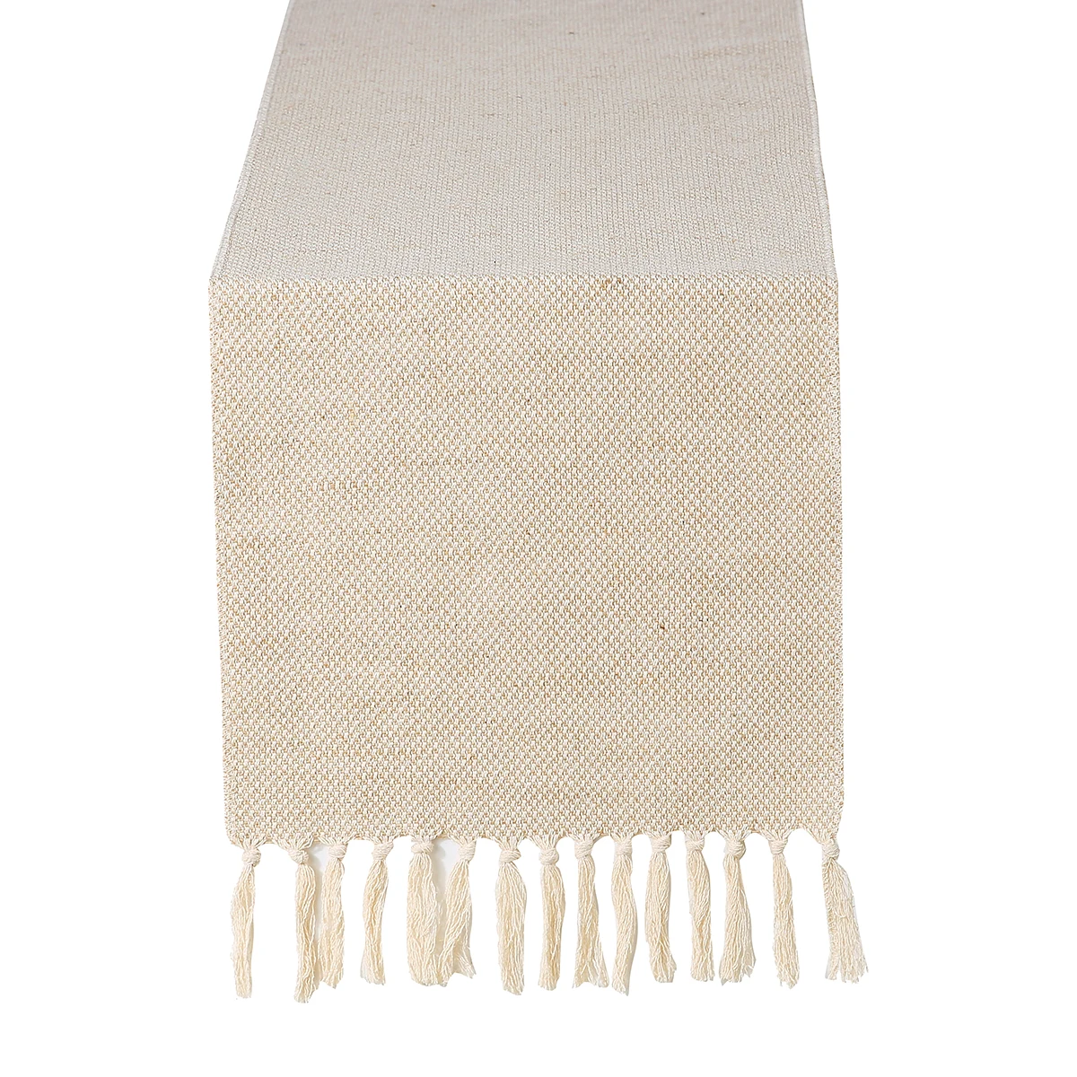 Скатерть из хлопка и льна в сельском стиле скатерть ручной работы с бахромой