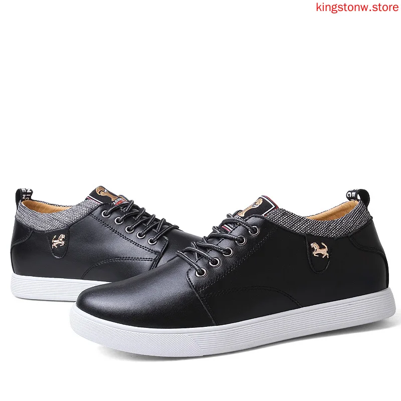 Мужские кожаные кроссовки увеличивающие рост |