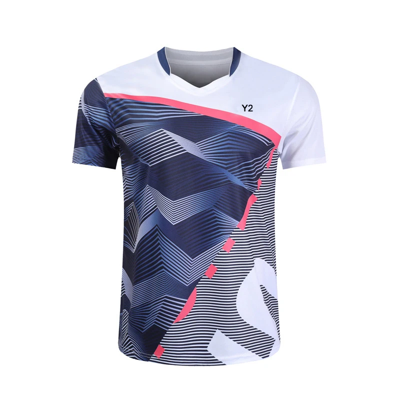 New Women Quick Drying Breathable Lightweight Short Sleeve Table Tennis Sportswear For Men Table Tennis Child Training Suits