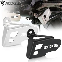 motorcycle side stand sensor guard protector cover for bmw g 310gs g310gs 2017 2021 2020 2019 2018 kick stand protection g310 gs