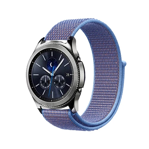 31-ccrulcan 22 мм/20 мм huawei watch gt 2 ремешок для samsung galaxy watch 46 мм 42 мм gear S3 Frontier active 2 40 мм 44 мм S2 amazfit ремешок Bip - Цвет ремешка: 31-ccrulcan