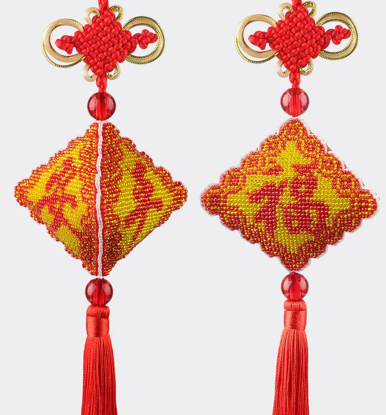 car pendant hand craft seed beads for needle work supplies free shipping art pearl cheap glass joy sunday gift festival AH-020 | Дом и сад