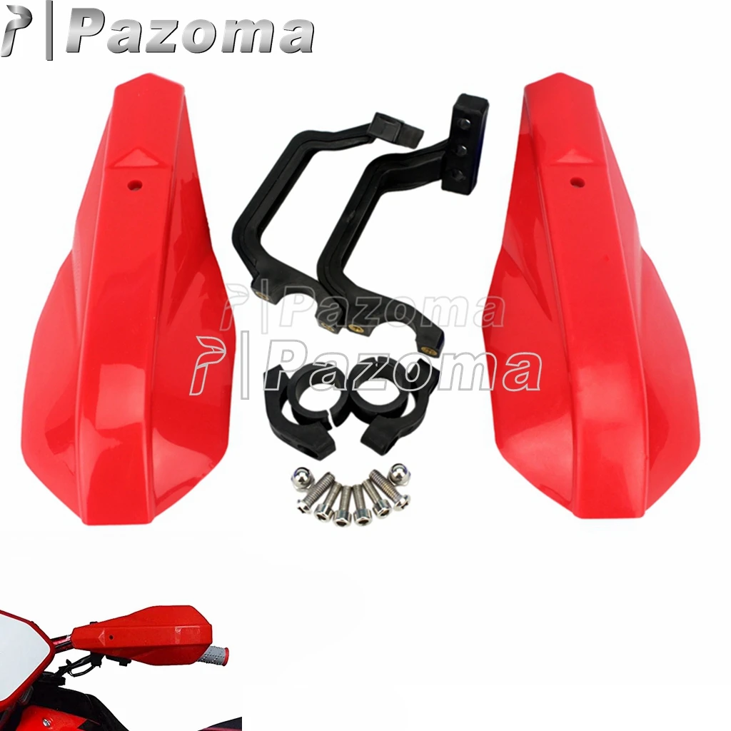 Pazoma оранжевый грязевой питбайк 7/8 дюйма защита для рук Защита Kawasaki Honda Suzuki ATV