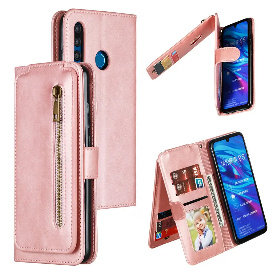 

Чехол-бумажник для HONOR 20 Lite, кожаный, флип-чехол на молнии для Huawei Honor 20i, 20 Lite, 20, 10 i